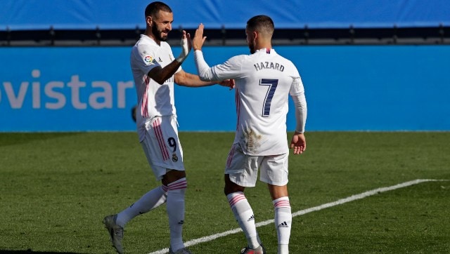 LaLiga: Eden Hazard scores first goal in over a year as Real Madrid ease past newly-promoted Huesca