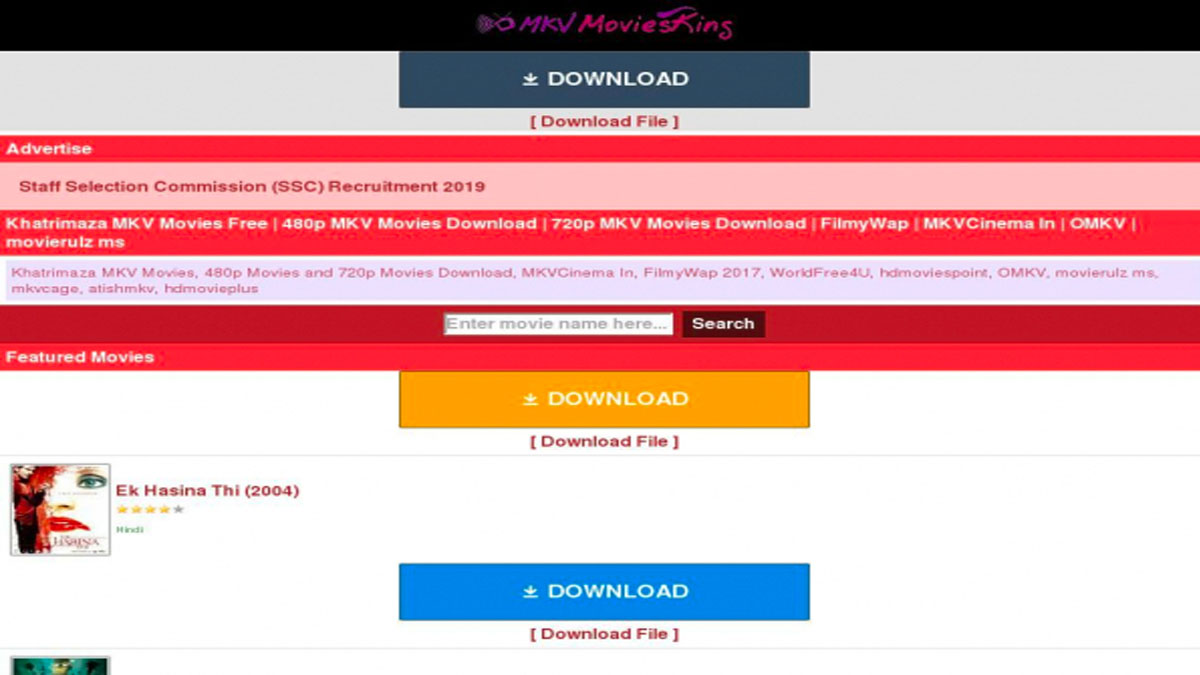 MkvMoviesKing 2020 – Download MkvMoviesKing HD English Movies, Latest MkvMoviesKing Movies News at MkvMoviesKing com