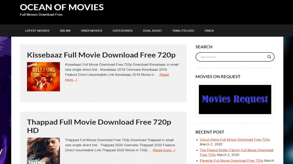 Ocean Of Movies 2020 – Download Ocean Of Movies HD English Movies, Latest Ocean Of Movies Movies News at Ocean Of Movies in