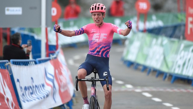 Vuelta a Espana 2020: Britain's Hugh Carthy wins stage 12 as Richard Carapaz retakes overall lead