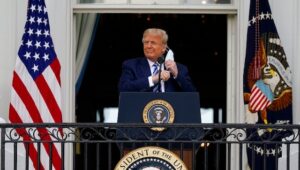 Bigly Yuge: Donald Trump announces national mask mandate after Halloween brainwave